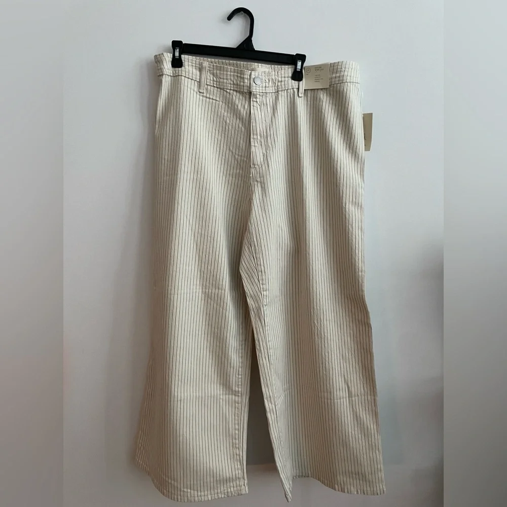 Universal Thread Women’s High Rise Sailor WideLeg Ankle Jeans Size 17R NWT - Picture 1 of 10